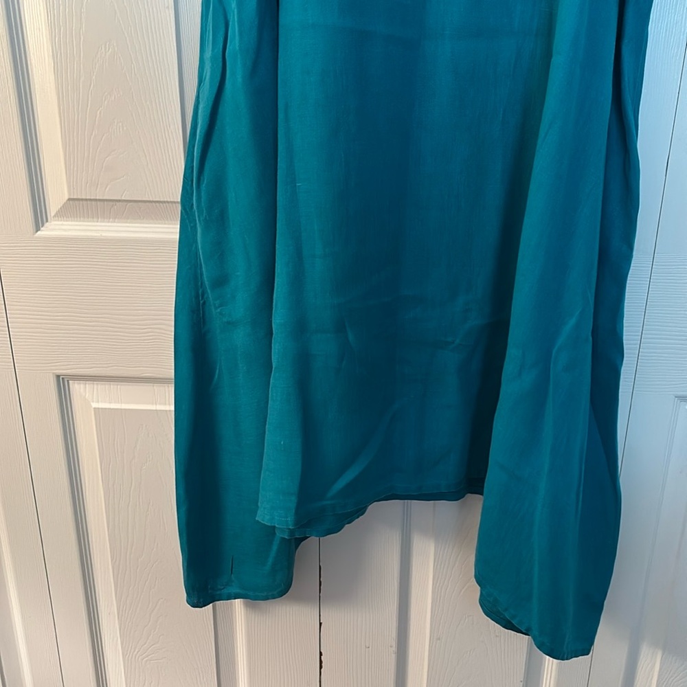Elegant Teal Midi Dress